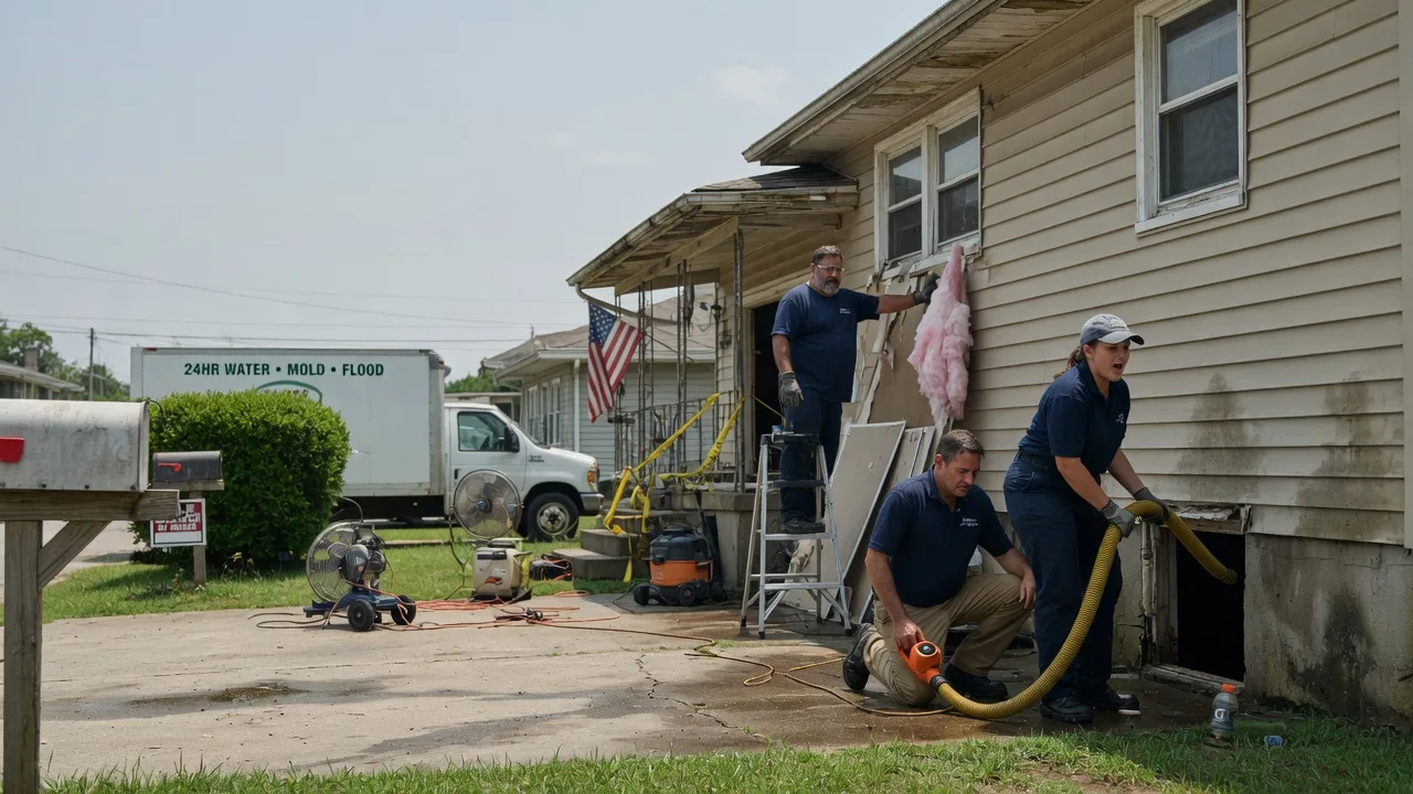 Water Damage Repair in Finley, OK near me